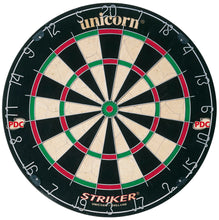 Unicorn Striker Dartboard - Entry Level - Full Size Round Wire Bristle Board - Striker