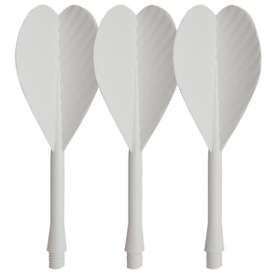 All In One Bar Dart Flights & Stems - White