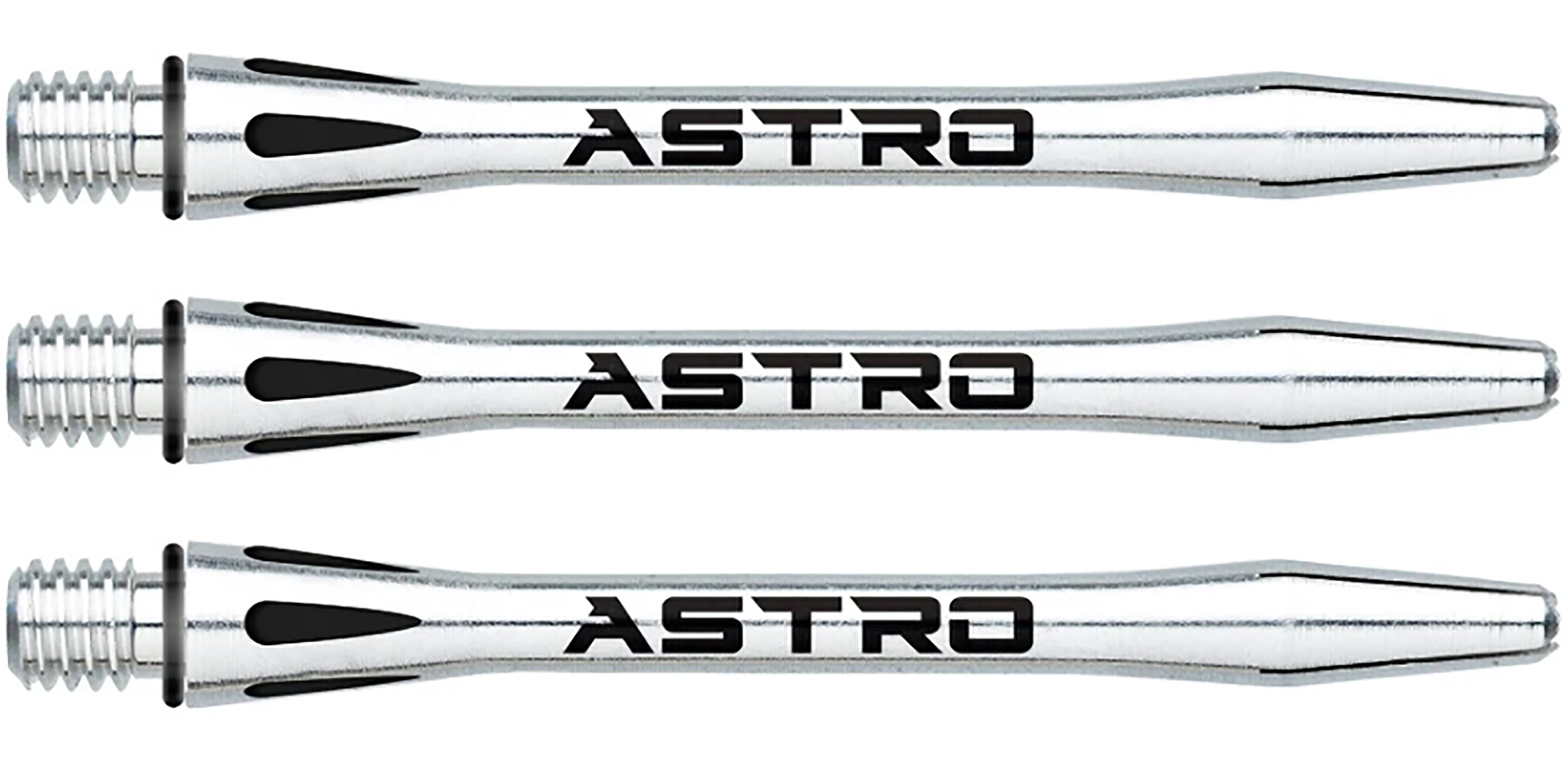 Winmau Astro - Aluminium Dart Shafts - Black