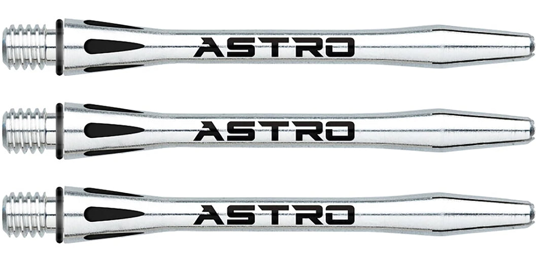 Winmau Astro - Aluminium Dart Shafts - Black
