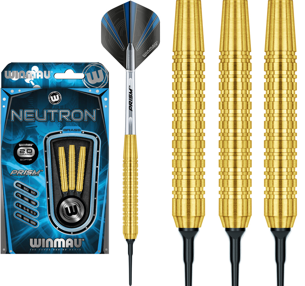 Winmau Neutron - Brass - Soft Tip - 20g