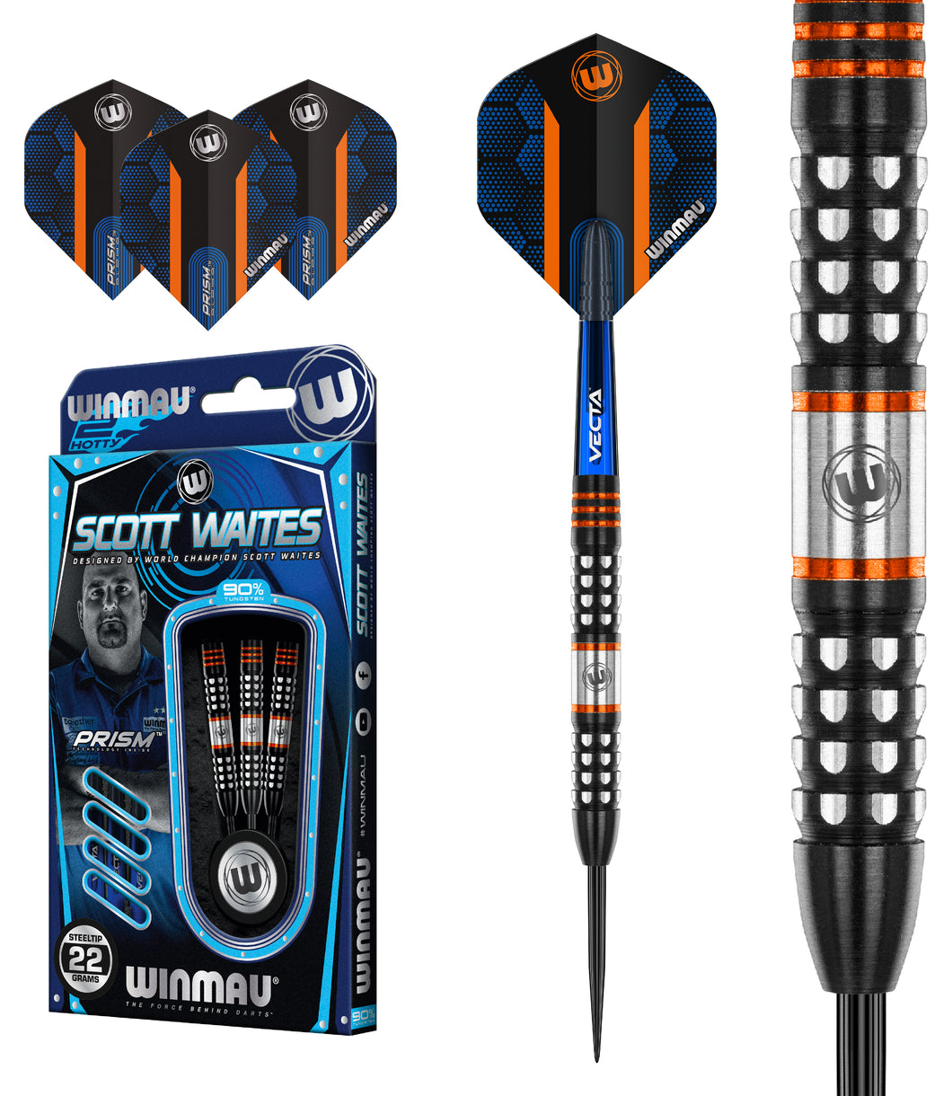 Winmau Scott Waites - Scotty To Hotty - 90% Tungsten Darts - 22g 24g