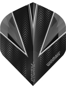 Winmau Prism Alpha Standard Shape Dart Flights - Black