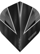 Winmau Prism Alpha Standard Shape Dart Flights - Black