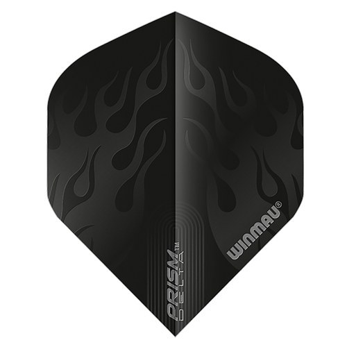 Winmau Prism Black Flame Dart Flights
