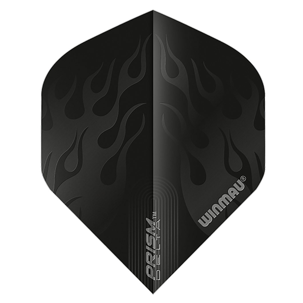 Winmau Prism Black Flame Dart Flights