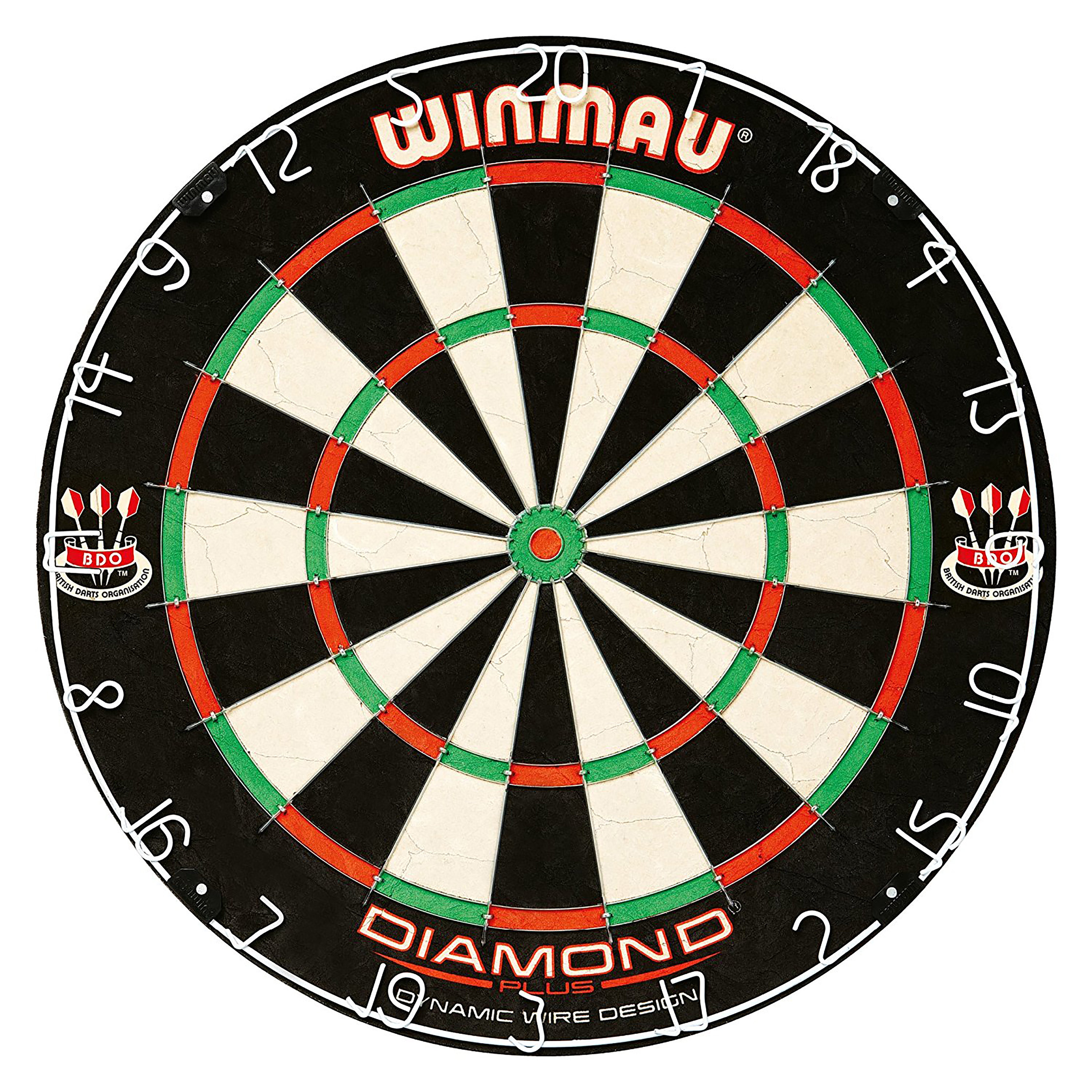 Winmau Dartboard Diamond Plus Angle Wire Steel Tip Dart Board