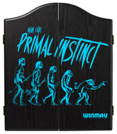 Winmau Man Cave Primal Instinct Wooden Dartboard Cabinet