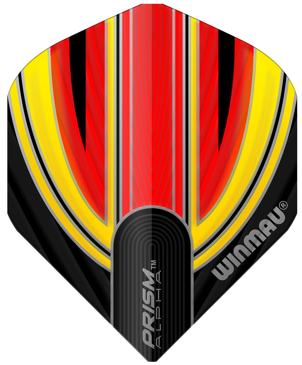 Winmau Prism Alpha Standard Shape Dart Flights - Outrage
