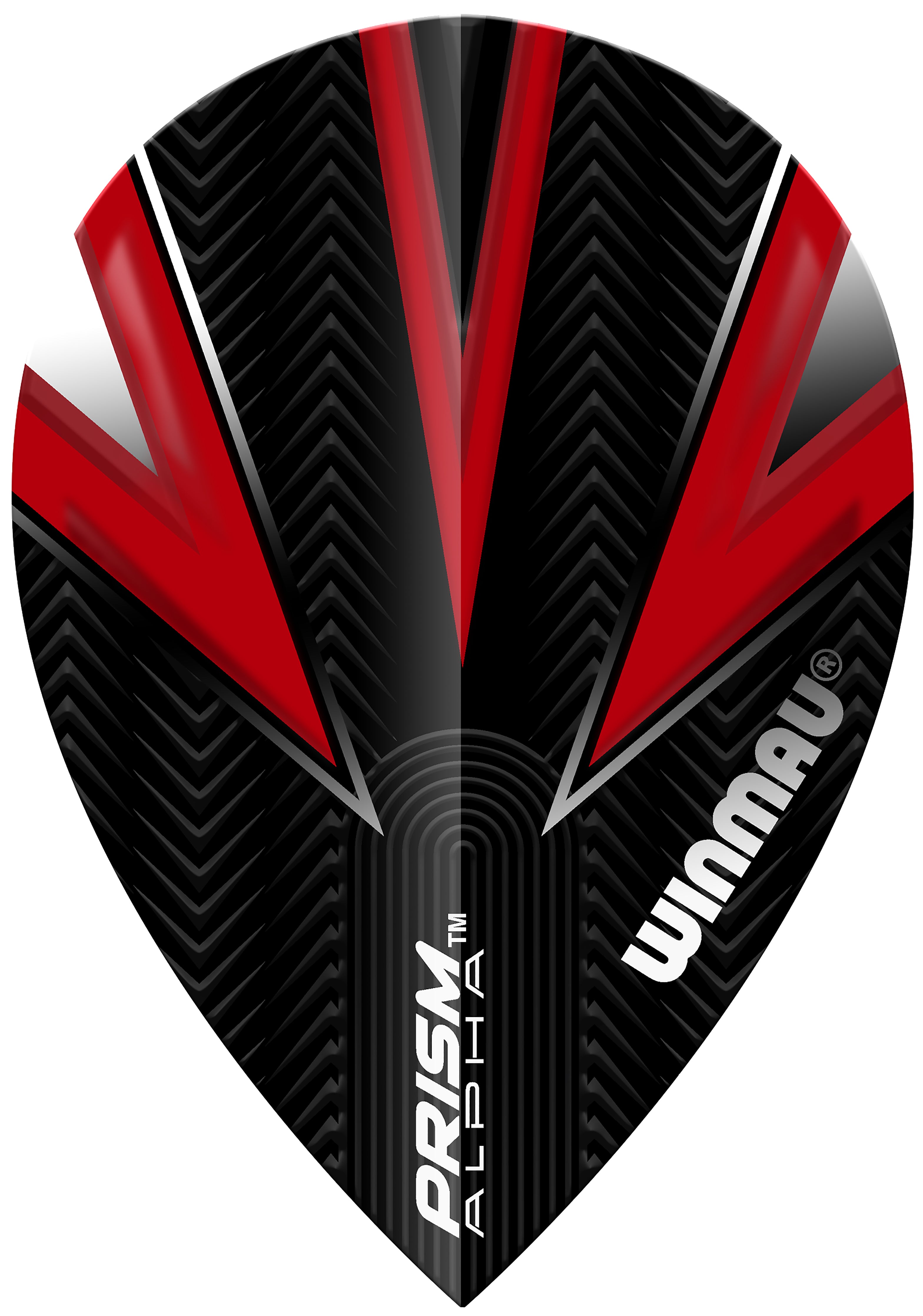Winmau Prism Alpha Pear Shape Dart Flights - Red