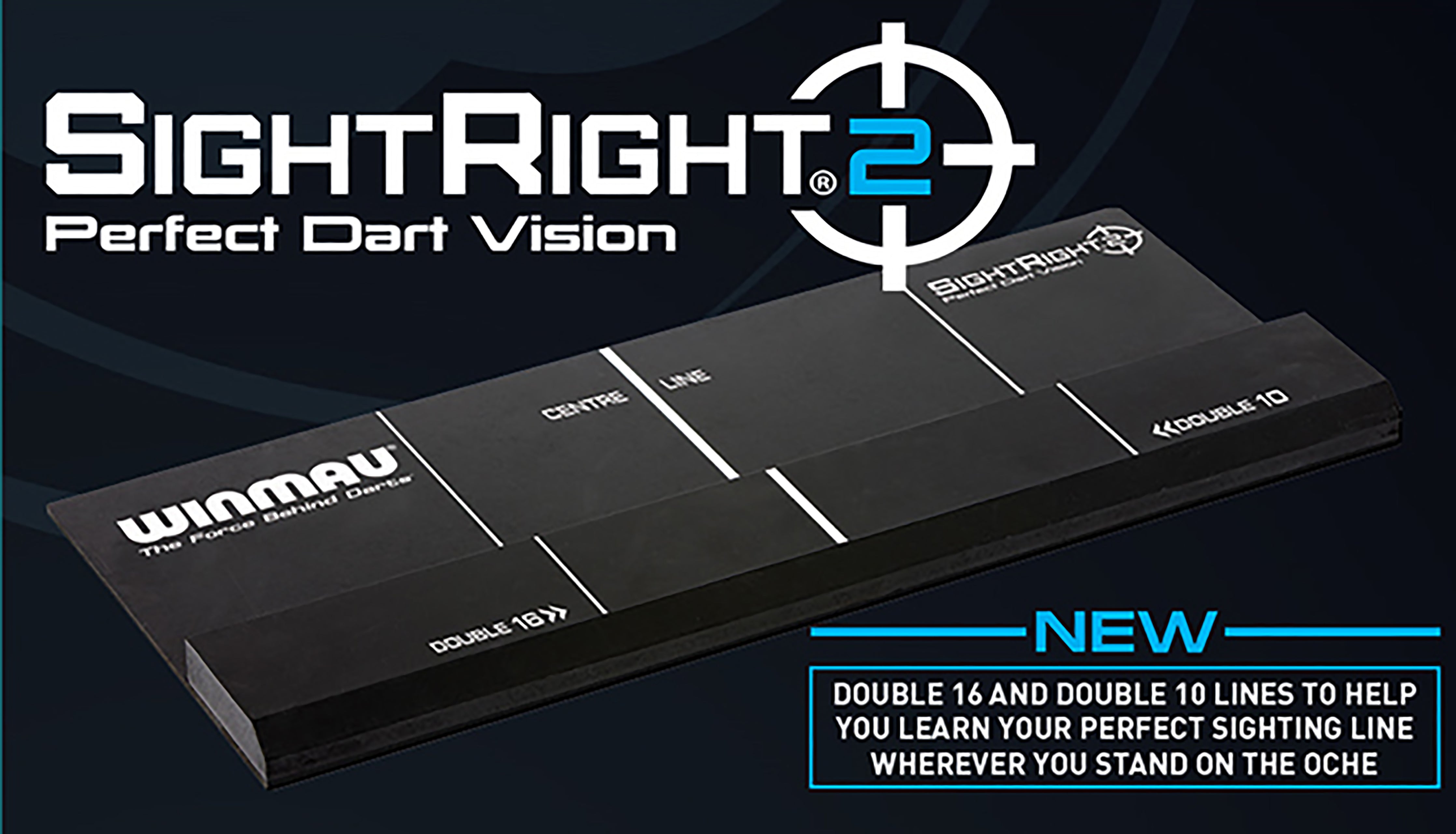Winmau SightRight 2 Toe Line
