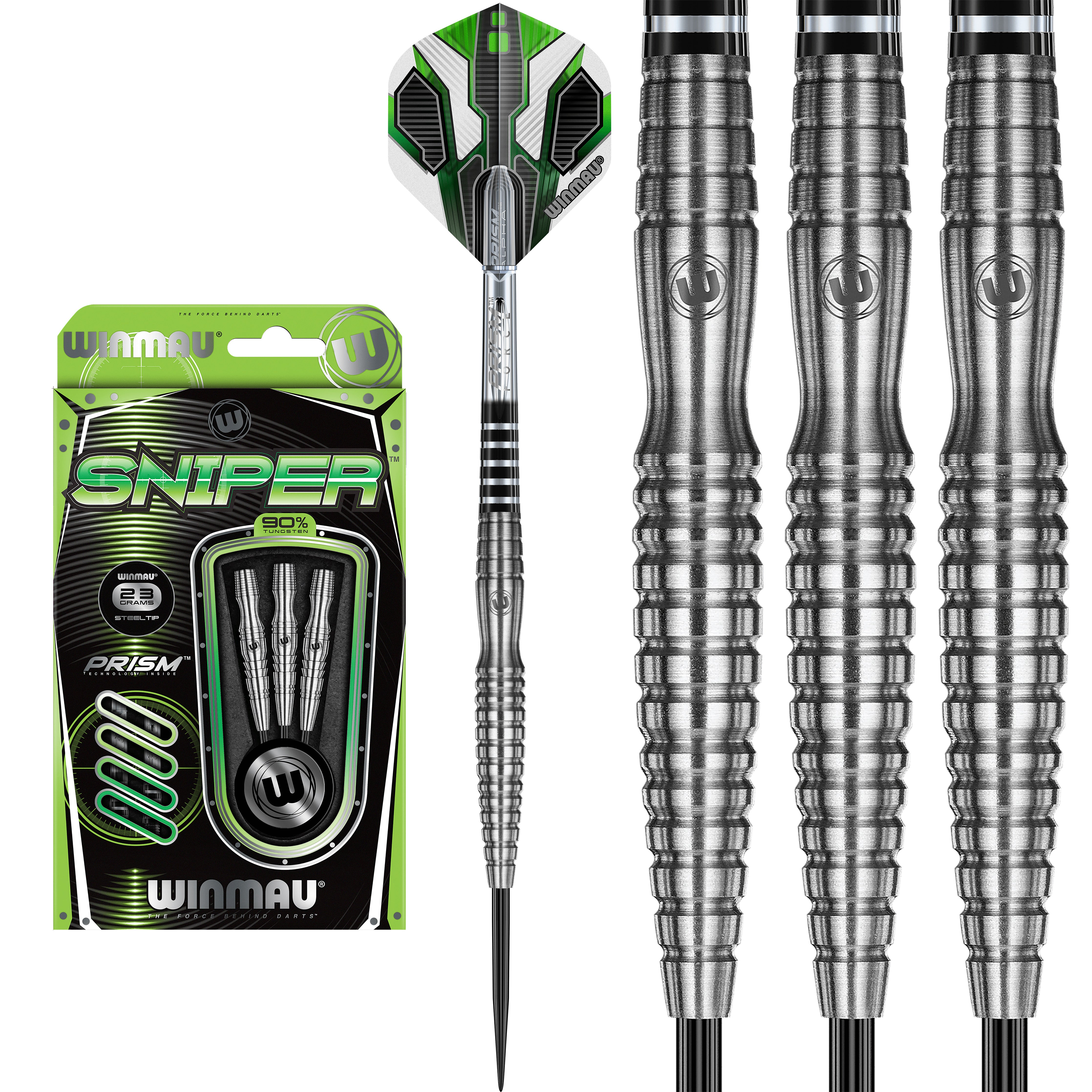 Winmau Sniper 90% Tungsten Darts - 22g 24g