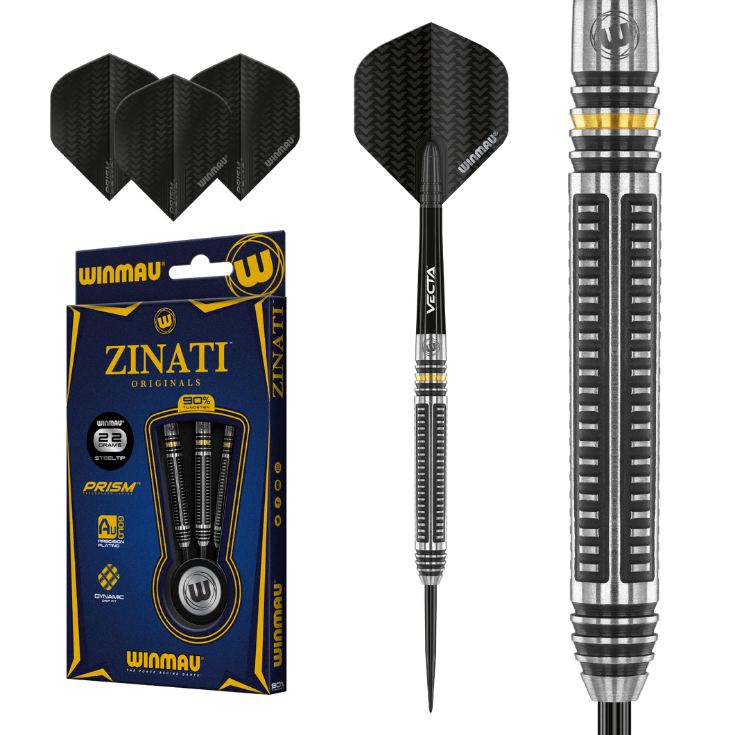 Winmau Zinati - 90% Tungsten Darts - 22g 24g 26g