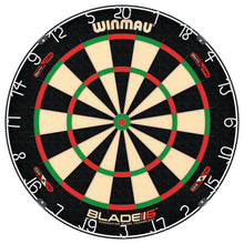 Winmau Blade 6 Dual Core Dartboard - Staple Free - Rota Lock