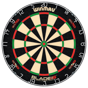 Winmau Blade 6 Dual Core Dartboard - Staple Free - Rota Lock