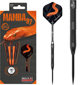 BULL'S Mamba 97% Tungsten - M5  - Steel Tip Darts - 22g 24g 26g