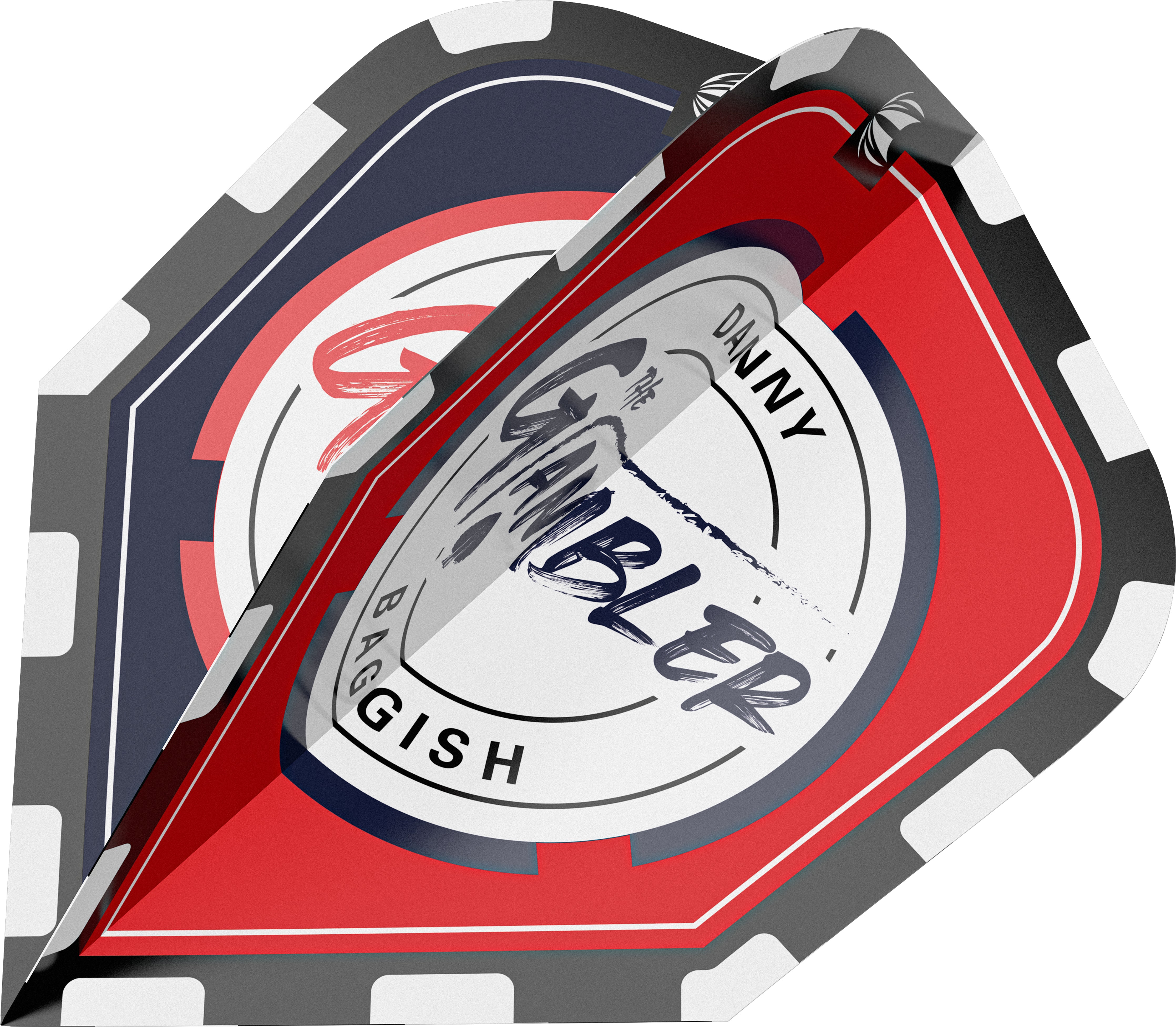 Target Danny Baggish - The Gambler - Gen 1 - No6 - Dart Flights