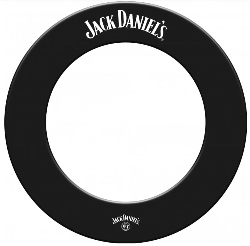 Jack Daniels - Dartboard Surround - Heavy Duty - with JD Logo - Black