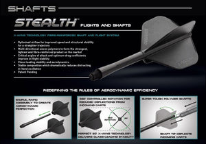 Winmau Stealth Shafts - Medium / Intermediate / Short