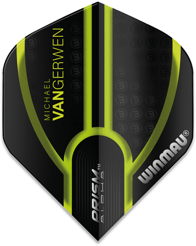 Winmau - Prism Alpha - 100 Micron - Standard - Michael van Gerwen - MvG
