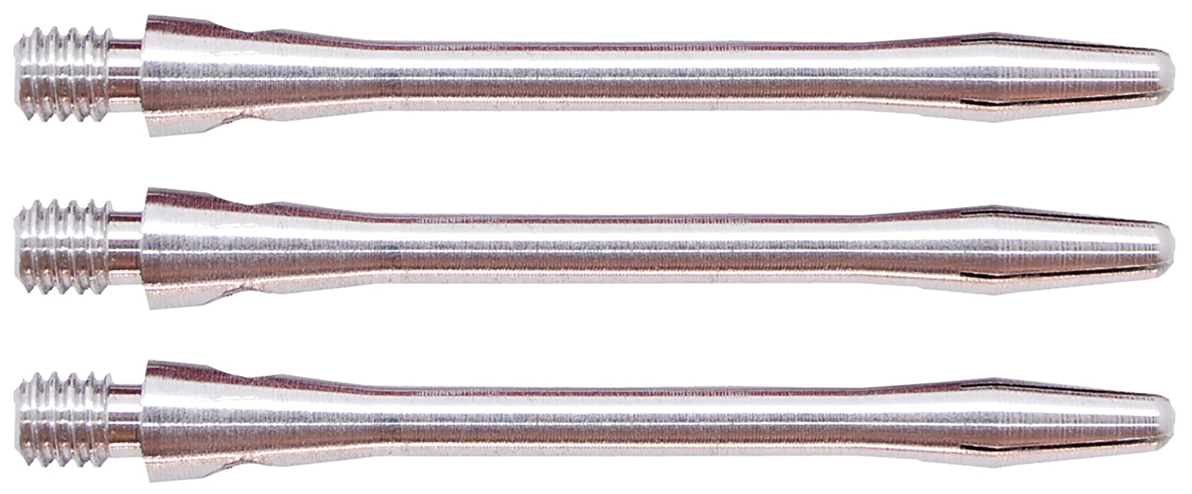 Plain Silver Aluminium Dart Shafts
