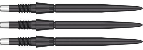 Target Swiss Storm - Smooth Dart Points - Black - 26mm 30mm