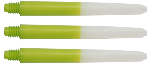 Two Tone Green Nylon Dart Shafts