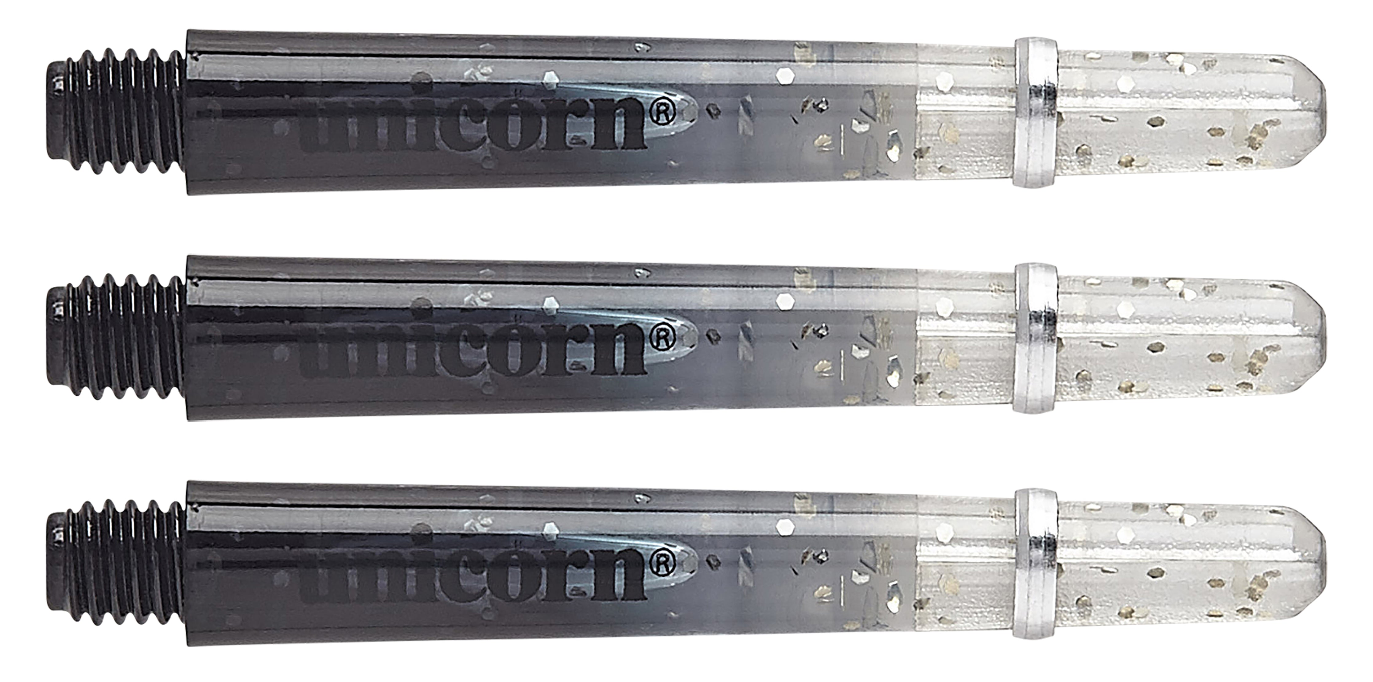 Unicorn Gripper 4 Elements Two Tone Dart Shafts - Black