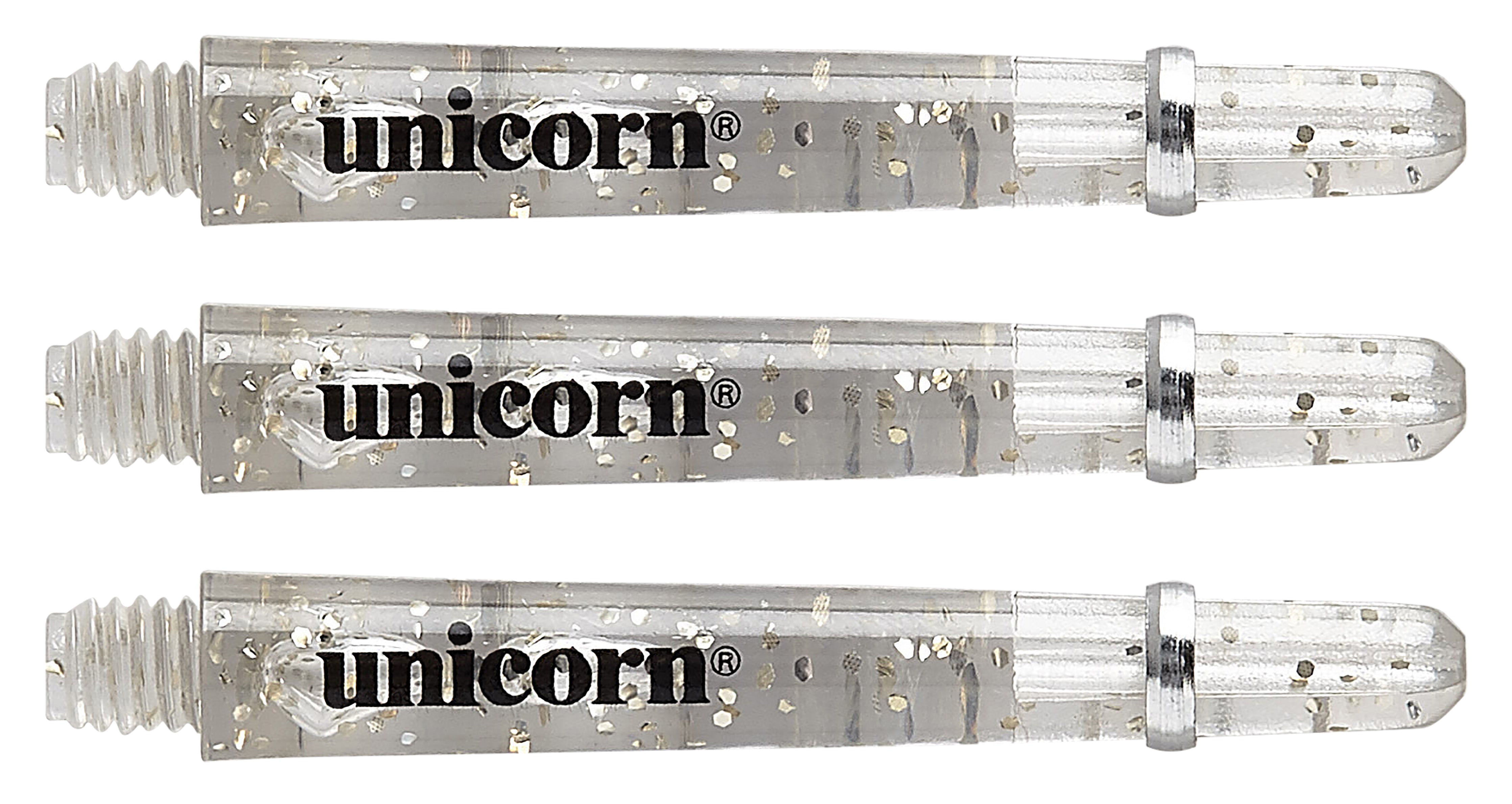 Unicorn Gripper 4 Elements Two Tone Dart Shafts - Clear