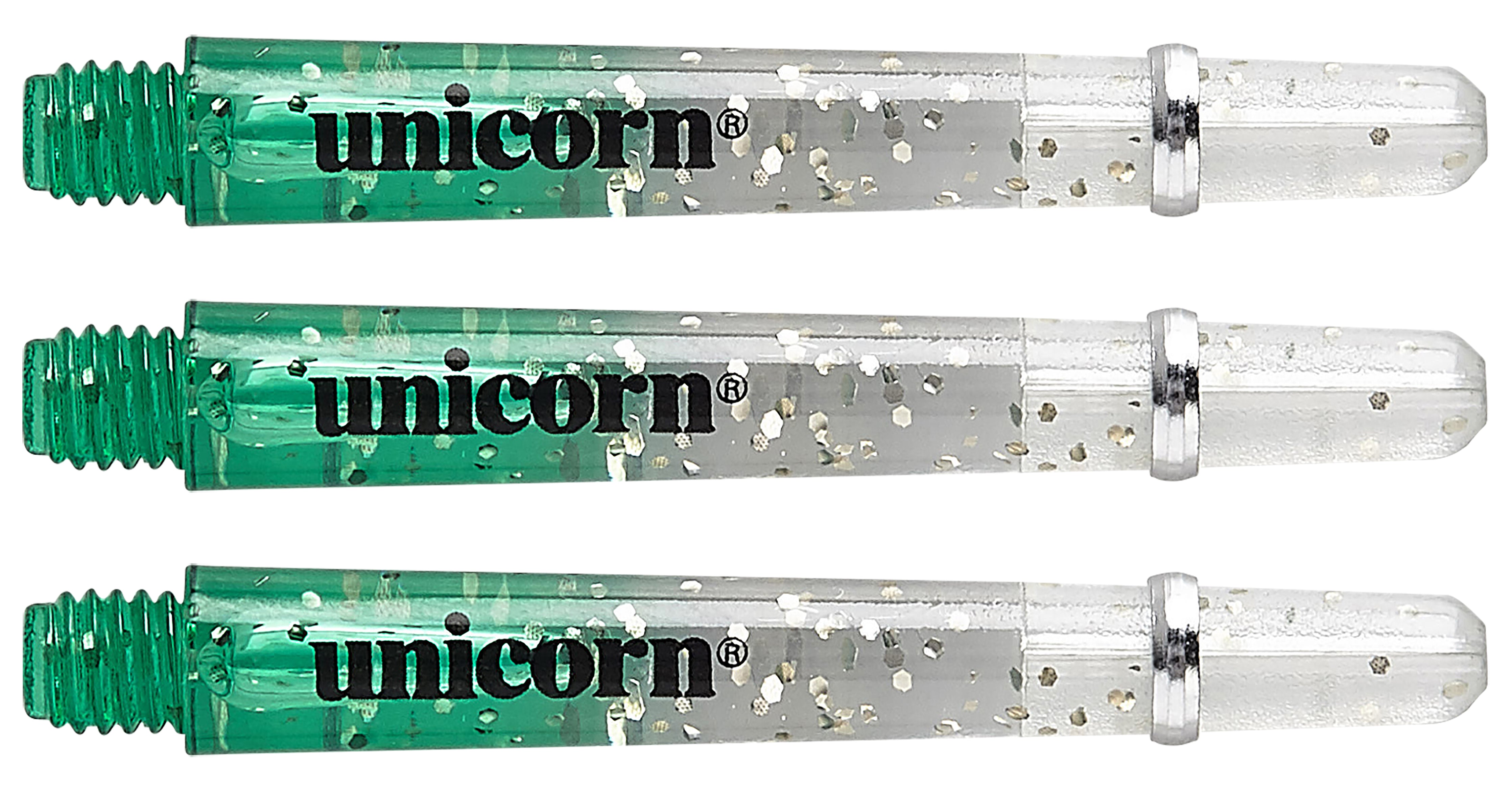 Unicorn Gripper 4 Elements Two Tone Dart Shafts - Green