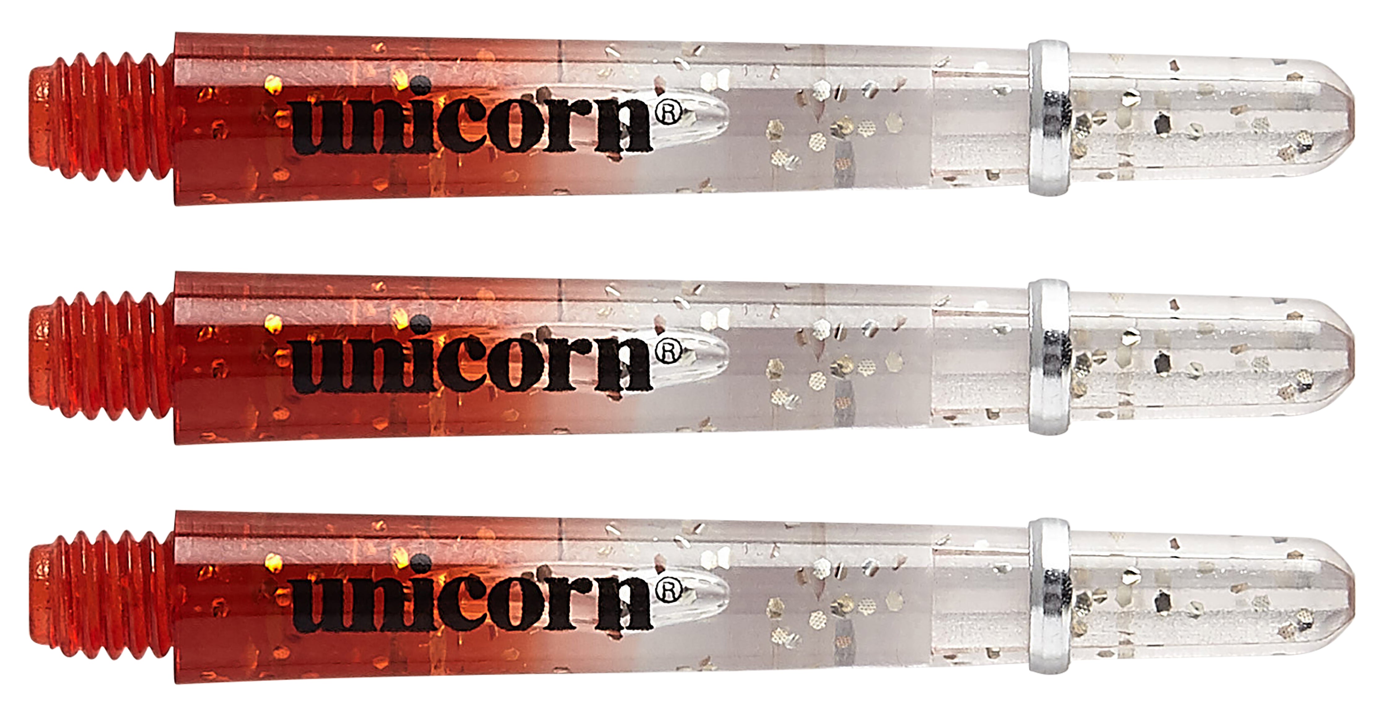 Unicorn Gripper 4 Elements Two Tone Dart Shafts - Red