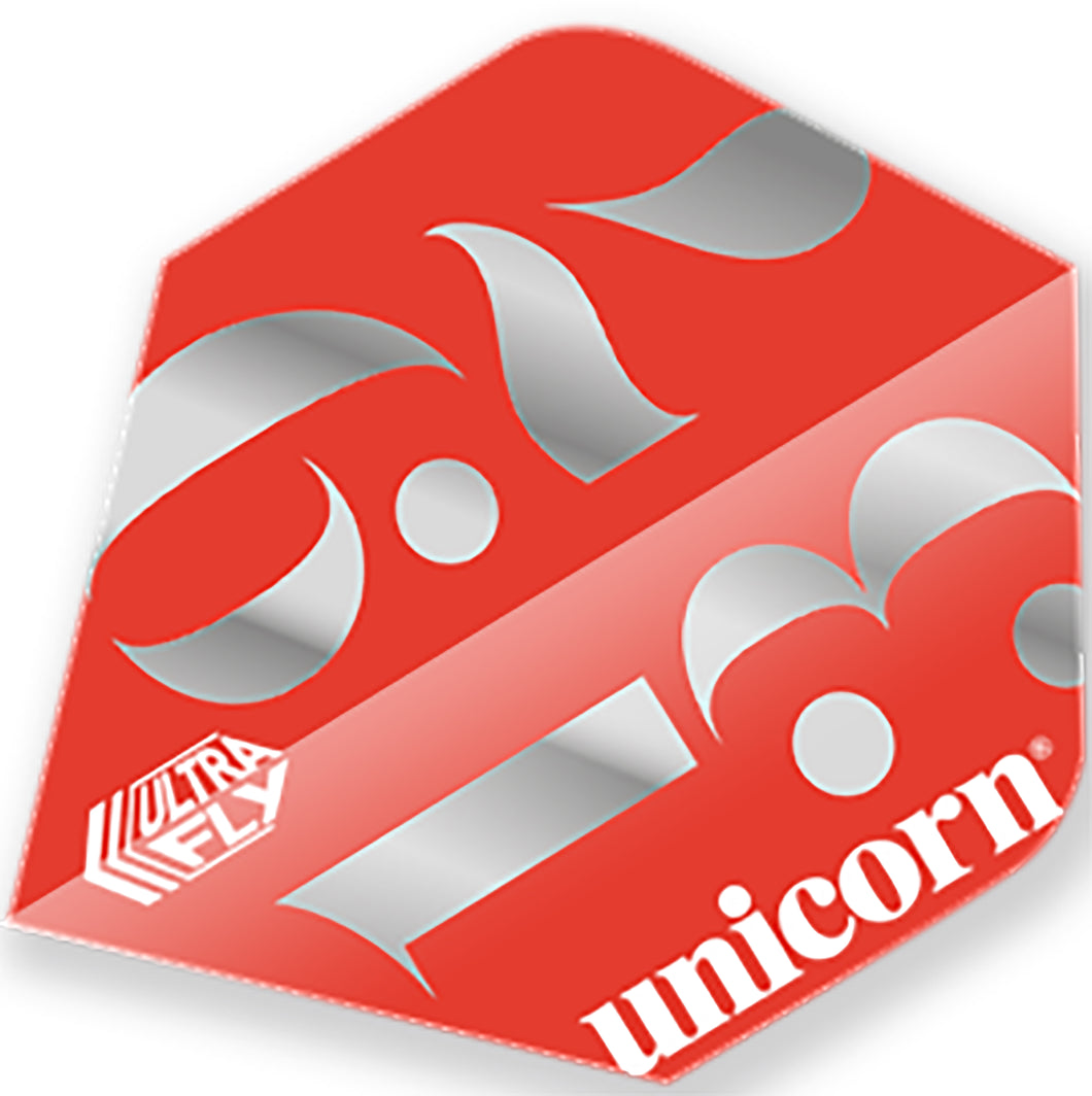 Unicorn Origins Red Ultra Fly.100 Plus Shape Flights