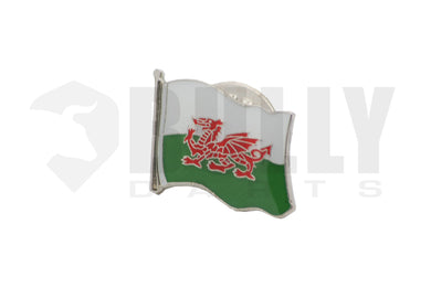 Wales Flag Dart Badge