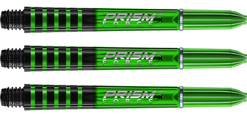 Winmau Prism Force Green Dart Shafts